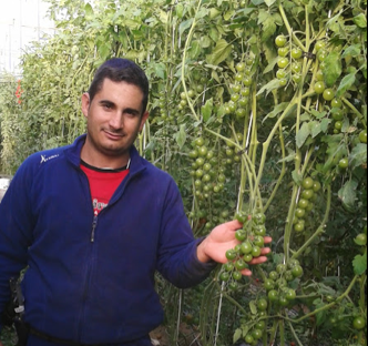“Sí se puede vivir de la agricultura ecológica. Es rentable si, como en todo trabajo, le prestas atención y muchísima dedicación”