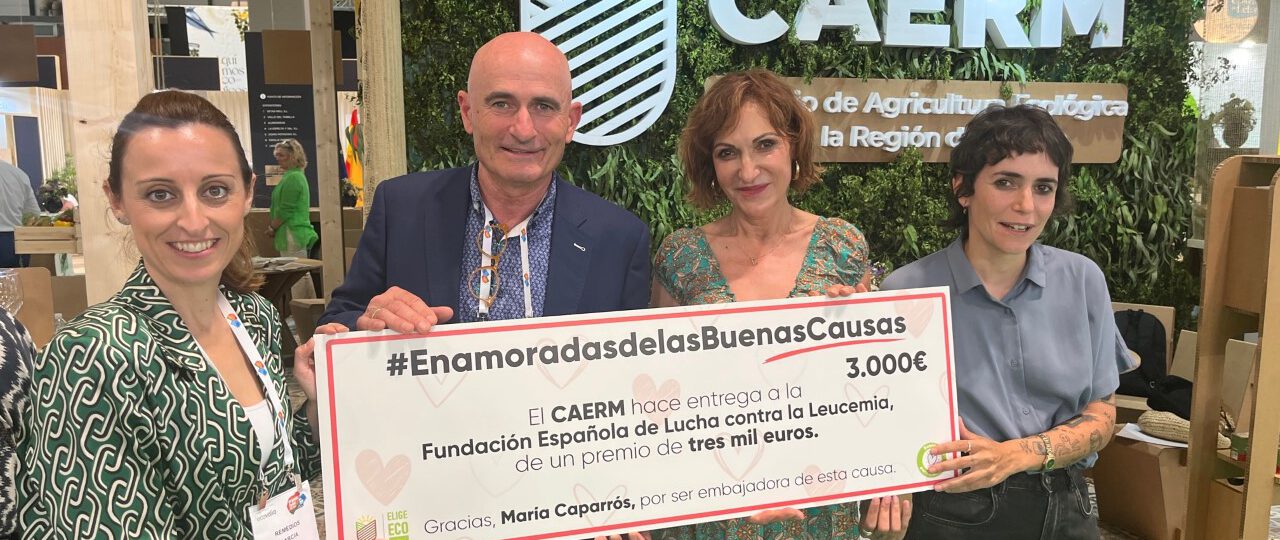 El Caerm hace entrega del premio Enamorados de las Buenas Causas en Organic Food Iberia