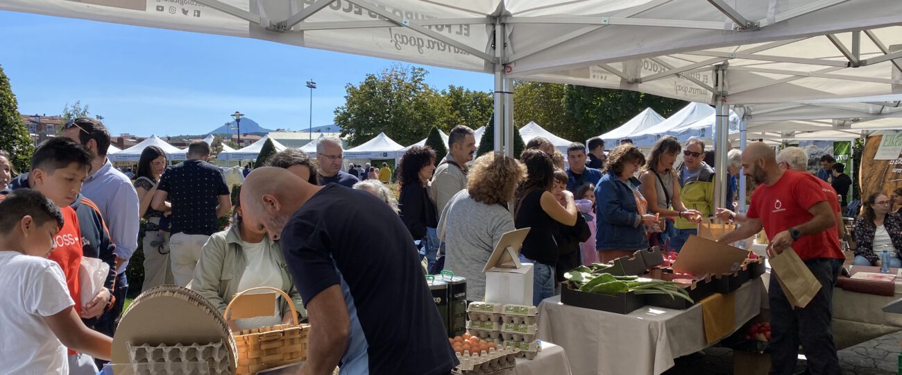 La IX Feria Navarra Ecológica bate récord de afluencia y ventas