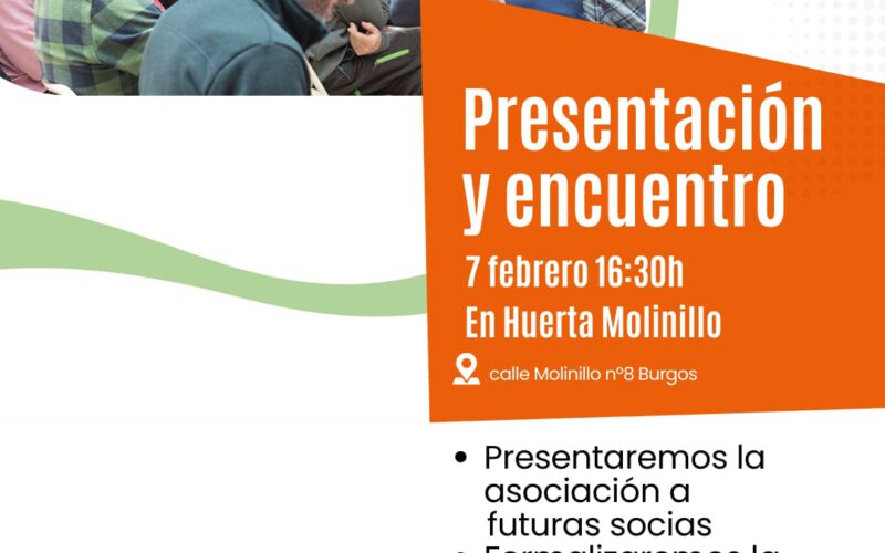 Encuentro de presentación de la «Red Agroecológica de Burgos»