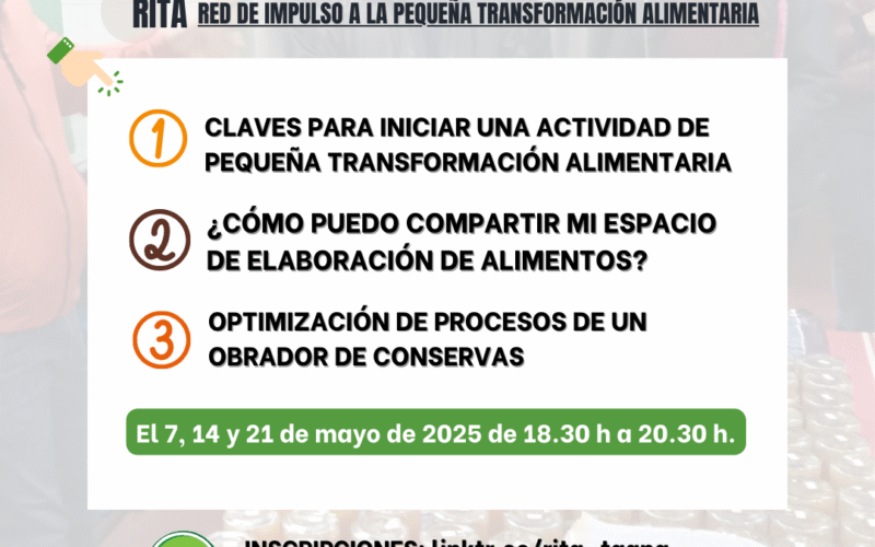 La RED RITA lanza tres píldoras formativas online