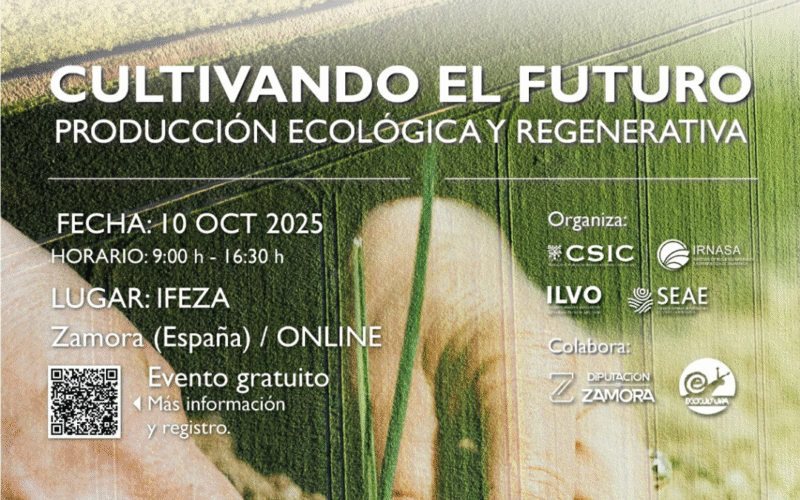 La Red Europea de Innovaciones en Agricultura Ecológica (OH-FINE) celebra su primer foro sobre agricultura ecológica y regenerativa en Zamora