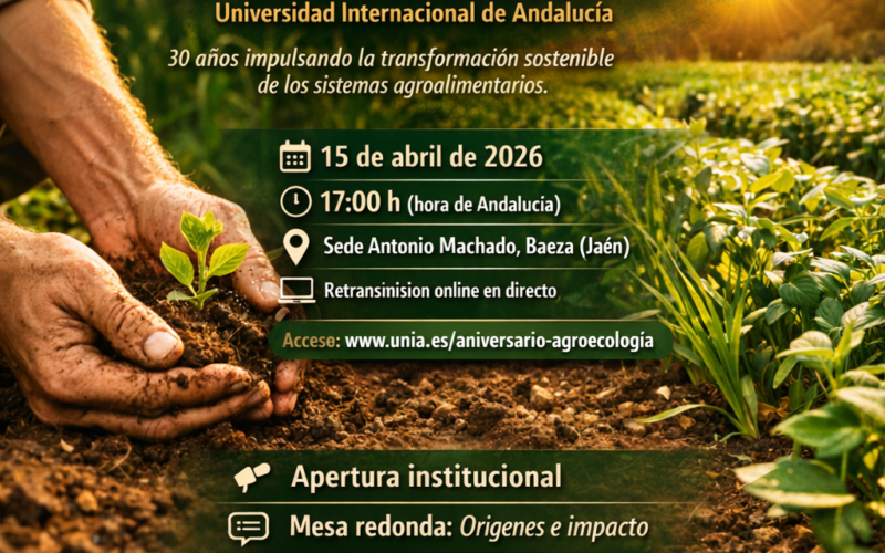 Tres décadas sembrando agroecología: la UNIA celebra los 30 años de su maestría pionera en Agroecología
