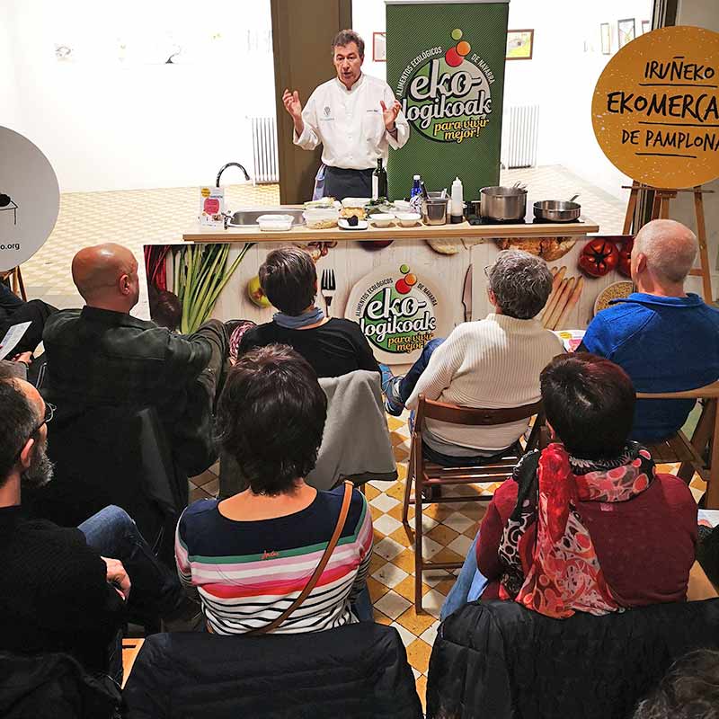 Ekoencuentro: Clase magistral de cocina y cena con alimentos ecológicos